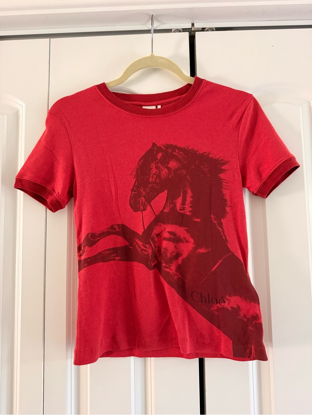 ✨ CHLOE lunar new year horse BABY FIT LOGO T-SHIRT IN CHINÉ JERSEY
$590 - Picture 6 of 8
